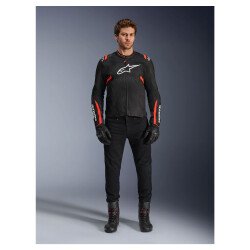 Alpinestars T-SPS Air V2 Korumalı Motosiklet Montu Siyah / Kırmızı - 6