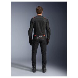 Alpinestars T-SPS Air V2 Korumalı Motosiklet Montu Siyah / Kırmızı - 7
