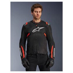 Alpinestars T-SPS Air V2 Korumalı Motosiklet Montu Siyah / Kırmızı - 3