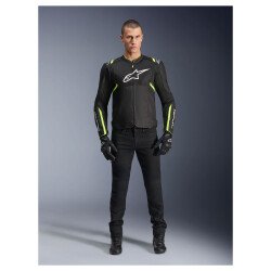 Alpinestars T-SPS Air V2 Korumalı Motosiklet Montu Siyah / Sarı - 6