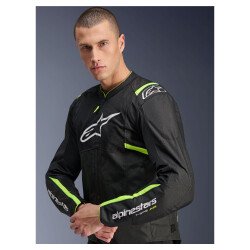 Alpinestars T-SPS Air V2 Korumalı Motosiklet Montu Siyah / Sarı - 5