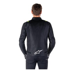 Alpinestars T-SPS V2 WP Korumalı Motosiklet Montu Siyah / Beyaz / Sarı - 5