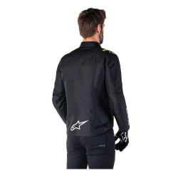 Alpinestars T-SPS V2 WP Korumalı Motosiklet Montu Siyah / Beyaz / Sarı - 6