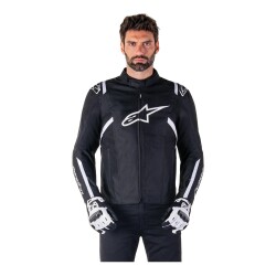 Alpinestars T-SPS V2 WP Korumalı Motosiklet Montu Siyah / Beyaz - 3