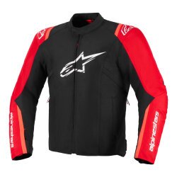 Alpinestars T-SPS V2 WP Korumalı Motosiklet Montu Siyah / Kırmızı - Alpinestars