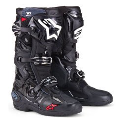 Alpinestars TECH 10 Enduro Korumalı Motosiklet Botu Siyah - Alpinestars