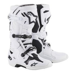 Alpinestars TECH 10 Kros Motosiklet Botu Beyaz - Alpinestars