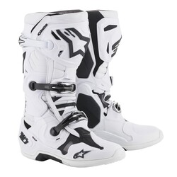 Alpinestars TECH 10 Kros Motosiklet Botu Beyaz - 1