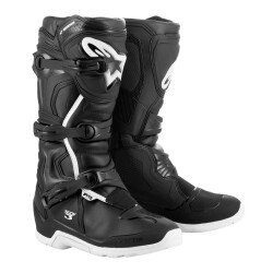 Alpinestars Tech-3 Enduro WP Korumalı Motosiklet Botu Siyah / Beyaz - Alpinestars