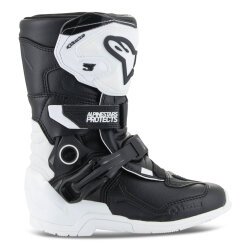 Alpinestars TECH 3S Kros Çocuk Motosiklet Botu Beyaz / Siyah - 3