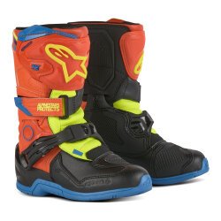 Alpinestars TECH 3S Kros Çocuk Motosiklet Botu Oranj / Siyah 