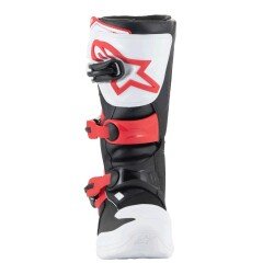Alpinestars TECH 3S Kros Genç Motosiklet Botu Siyah / Kırmızı / Beyaz - 4