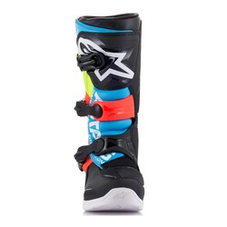 Alpinestars TECH 3S Kros Çocuk Motosiklet Botu Siyah / Kırmızı / Mavi - 3