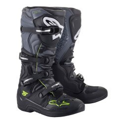Alpinestars TECH 5 Kros Motosiklet Botu Gri / Sarı - Alpinestars