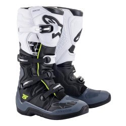 Alpinestars TECH 5 Kros Motosiklet Botu Siyah / Gri / Beyaz - Alpinestars