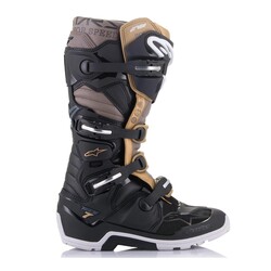 Alpinestars TECH 7 Enduro DryStar Motosiklet Botu Siyah / Gri / Altın - 2