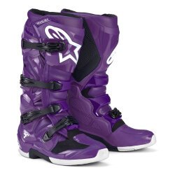 Alpinestars TECH 7 Kros Motosiklet Botu Mor - Alpinestars