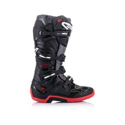 Alpinestars TECH 7 Kros Motosiklet Botu Siyah / Gri / Kırmızı - 4