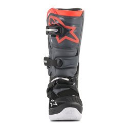 Alpinestars TECH 7S Kros Çocuk Motosiklet Botu Siyah / Gri / Kırmızı - 2