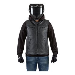 Alpinestars Tech-Air 3 V2 Deri System Airbag Yelek Siyah - 6