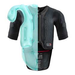 Alpinestars Tech-Air 7X System Airbag Ceket Siyah / Kırmızı - 3