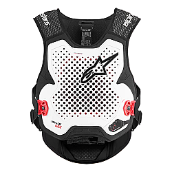 Alpinestars Tech-Air MX System (Motocross) Airbag Ceket Beyaz / Siyah - 3