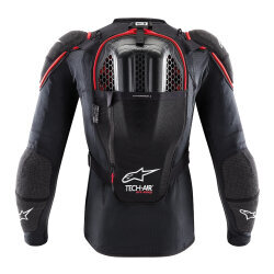 Alpinestars Tech-Air Off-Road Sistem Airbag Ceket Siyah / Kırmızı - 4