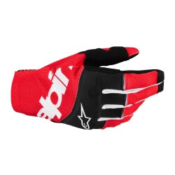 Alpinestars Techstar Off-Road Eldiveni Kırmızı / Siyah - 1