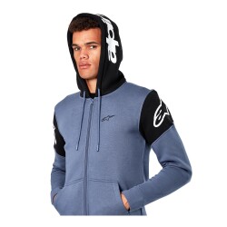 Alpinestars Velocity Hoodie Kapüşonlu Sweatshirt Mavi / Siyah - 4