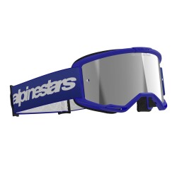 Alpinestars Vision 3 Wordmark Goggle Kross Gözlüğü Mavi / Gümüş - 3