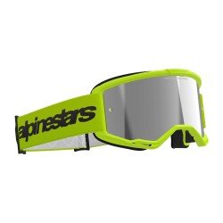 Alpinestars Vision 3 Wordmark Goggle Kross Gözlüğü Sarı / Gümüş - Alpinestars (1)