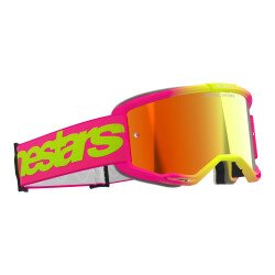 GARAJJ Alpinestars Vision 5 Wordmark Goggle Kross Gözlüğü Pembe / Sarı - 3