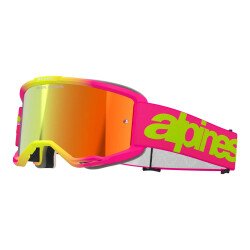 GARAJJ Alpinestars Vision 5 Wordmark Goggle Kross Gözlüğü Pembe / Sarı - Alpinestars
