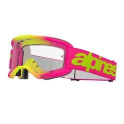 Alpinestars Vision 5 Wordmark Goggle Kross Gözlüğü Pembe / Sarı 