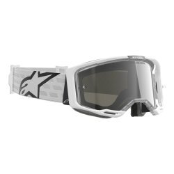 Alpinestars Vision 8 Corp Goggle Kross Gözlüğü Beyaz / Gümüş - Alpinestars (1)