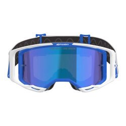 Alpinestars Vision 8 Corp Goggle Kross Gözlüğü Mavi / Beyaz - 3