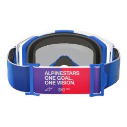 Alpinestars Vision 8 Corp Goggle Kross Gözlüğü Mavi / Beyaz - 4