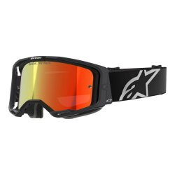 Alpinestars Vision 8 Corp Goggle Kross Gözlüğü Siyah / Kırmızı - Alpinestars
