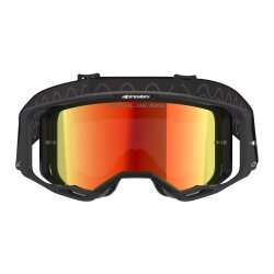 Alpinestars Vision 8 Corp Goggle Kross Gözlüğü Siyah / Kırmızı - 3