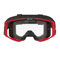 Alpinestars Vision 8 Luar Goggle Kross Gözlüğü Kırmızı / Siyah - 2