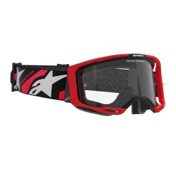 Alpinestars Vision 8 Luar Goggle Kross Gözlüğü Kırmızı / Siyah - 3