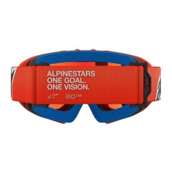 Alpinestars Vision Youth Genç / Çocuk Goggle Kross Gözlüğü Oranj / Kırmızı - 4