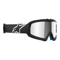 GARAJJ Alpinestars Vision Youth Genç / Çocuk Goggle Kross Gözlüğü Siyah / Gümüş - Alpinestars (1)