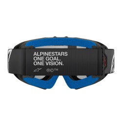 Alpinestars Vision Youth Genç / Çocuk Goggle Kross Gözlüğü Siyah / Gümüş - 3