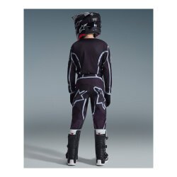 Alpinestars Youth Fluid Apex Genç Kros Motosiklet Pantolonu Siyah / Gri - 4