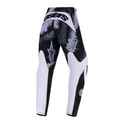 Alpinestars Youth Fluid Lahnd Genç Kros Motosiklet Pantolonu Siyah / Beyaz / Gri - Alpinestars (1)