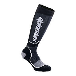 Alpinestars Youth MX Plus Motokros Çorabı (9-16 yaş) Siyah / Beyaz - Alpinestars
