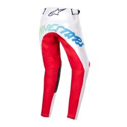 Alpinestars Youth Racer Hana Genç Kros Motosiklet Pantolonu Beyaz / Kırmızı - Alpinestars (1)