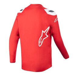 GARAJJ Alpinestars Youth Racer Narin Genç Kros Motosiklet Jerseyi Kırmızı / Beyaz - Alpinestars (1)