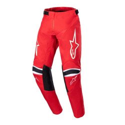 Alpinestars Youth Racer Narin Genç Kros Motosiklet Pantolonu Kırmızı / Beyaz - Alpinestars